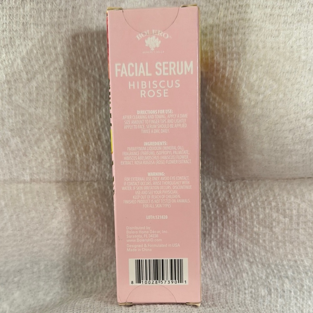 Hibiscus Rose Facial Serum - Pink - Picture 2 of 6